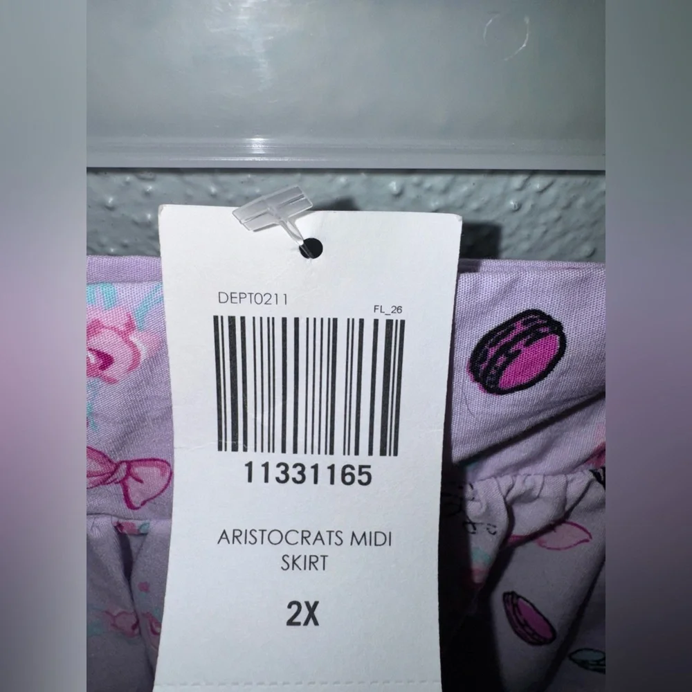 ⚡️NWT Disney The Aristocats Marie Retro Skirt Size 2XL SOLD OUT!!!! - Picture 9 of 11